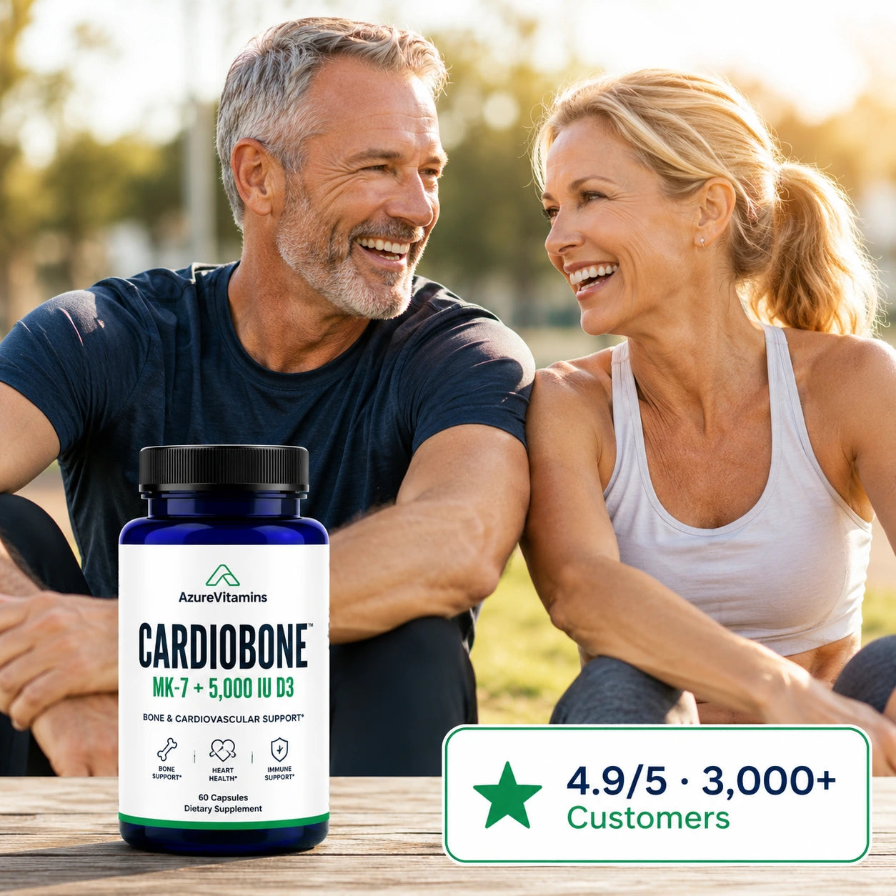 CardioBone™ K2 + D3 | Rebuild Your Bones From The Inside Out