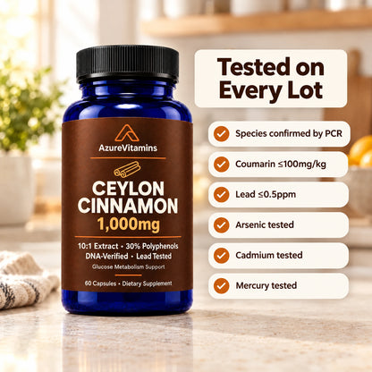 Ceylon Cinnamon 10,000mg | Glucose Metabolism Support