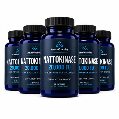 NATTOKINASE 20,000 FU - High Potency Enzyme